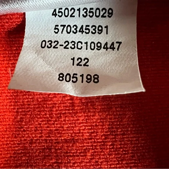 CHICO’S JEANS, Sz 2.5 / 14 / Lrg, Red So Slimming Girlfriend Slim Leg Ankle Crop - Picture 9 of 15